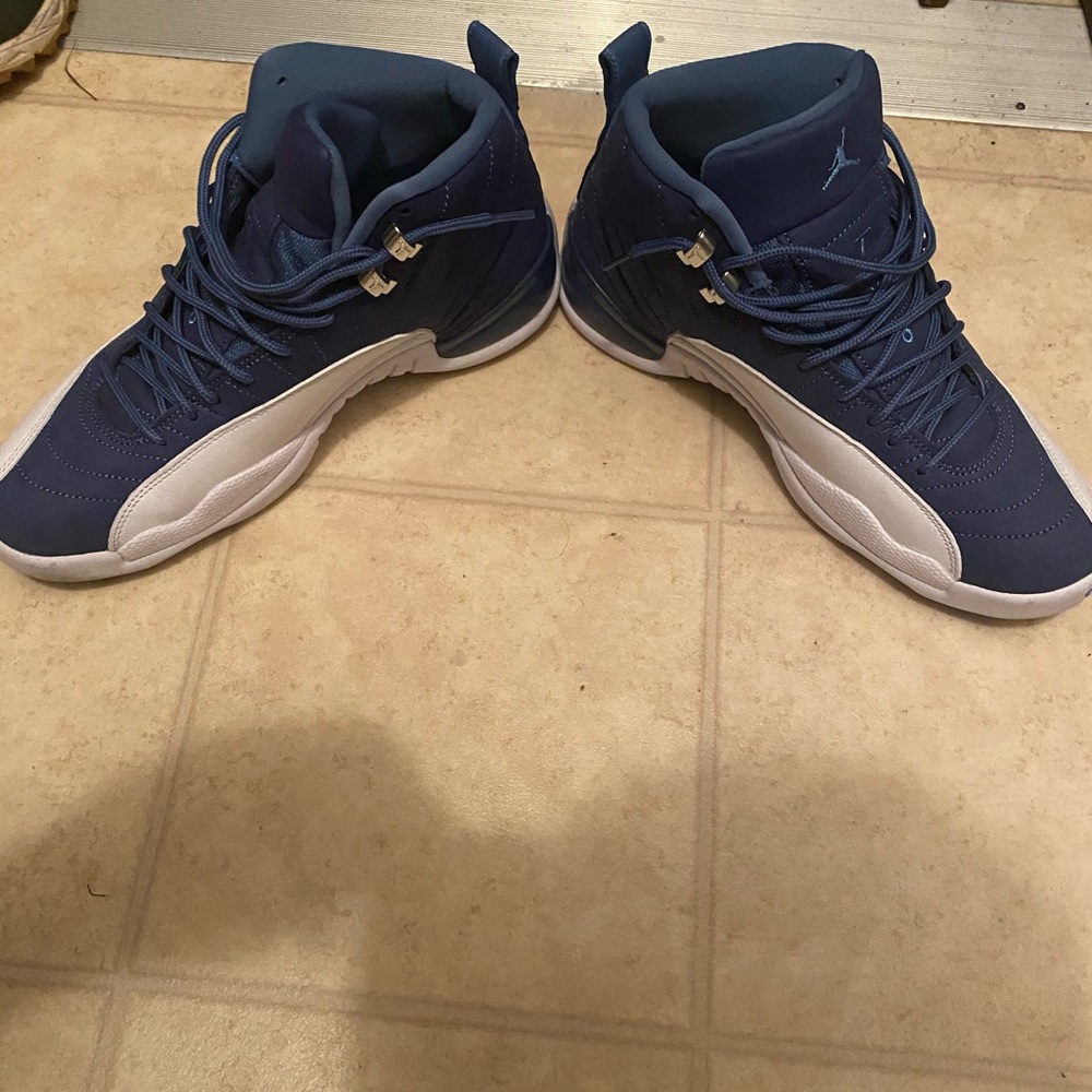 Air Jordan stone blue 12s - Picture 2 of 4